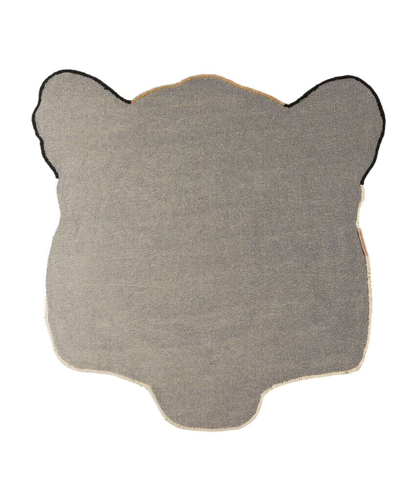 Himani Leopard head gulvtæppe, Large - Brown